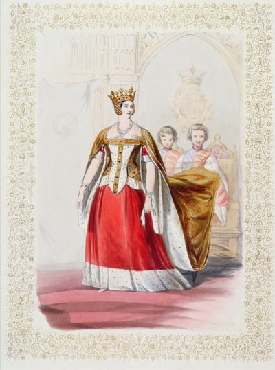 Portrait of Queen Victoria by English School